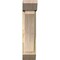 Ekena Millwork Thorton Slat Rough Sawn Bracket w/ Offset Brace, Douglas Fir, 6"W x 14"D x 26"H BKT0604X14X26THR06RDF - alternate 3